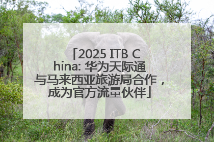 2025 ITB China: 华为天际通与马来西亚旅游局合作，成为官方流量伙伴